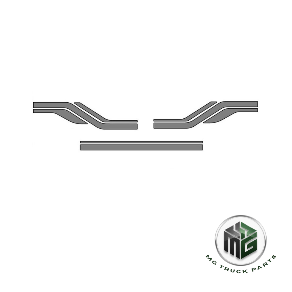 [A.MB50.0229.Y] MERCEDES KABİN ŞERİDİ KOMPLE 2517-2521 GRİ E.M