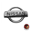 NISSAN  AMBLEM ÖN D22 PICKUP 1998~ (11.0x7.5 cm) - (OEM:62890-2S400)