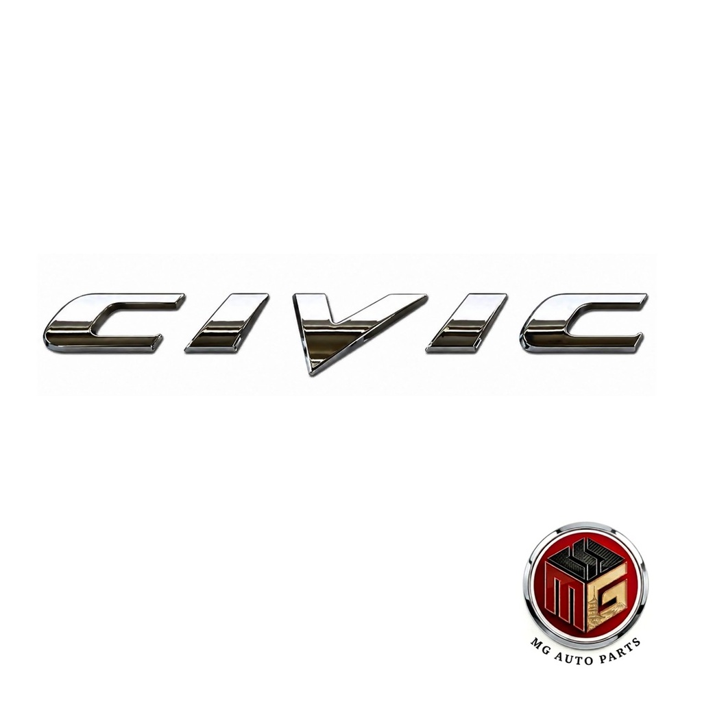 HONDA BAGAJ YAZISI CIVIC 2006~2015 (14.2x1.8 cm) - (OEM:75722-SNA-A01)