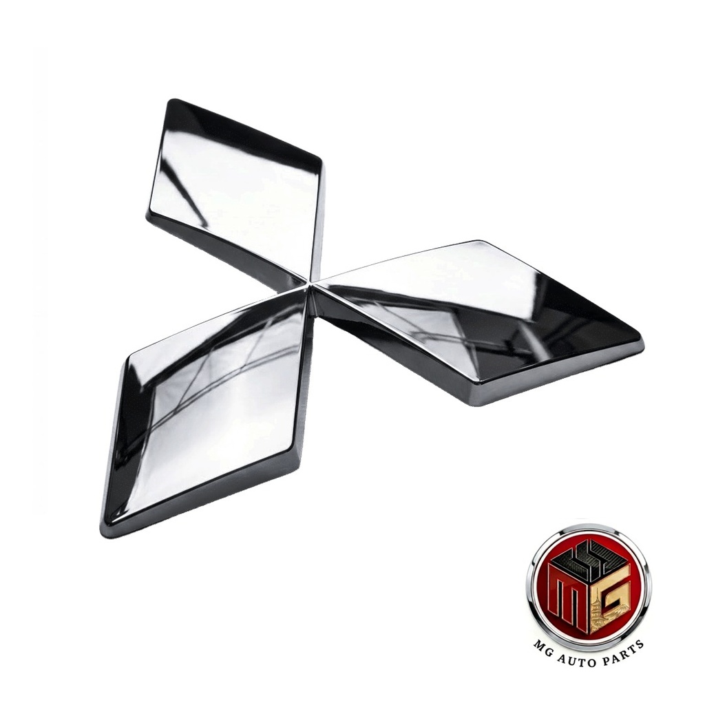 [SB.MN117248.W] MITSUBISHI AMBLEM ARKA L200 2002~2022 (16.0x14.0 cm) - (OEM:MN117248)
